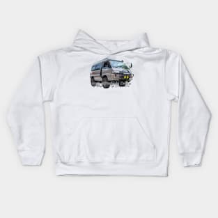 1993 Mitsubishi Delica Potenza Pop-Top Camper Van Kids Hoodie